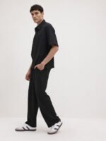The Lifestyle Co. Men Self Design Shirt With Trousers - Image 2